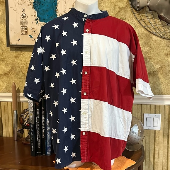 Other - Stars and Stripes Big & Tall King Size Shirt. 5 XL